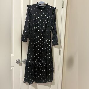 Polka Dot Dress Size: XS